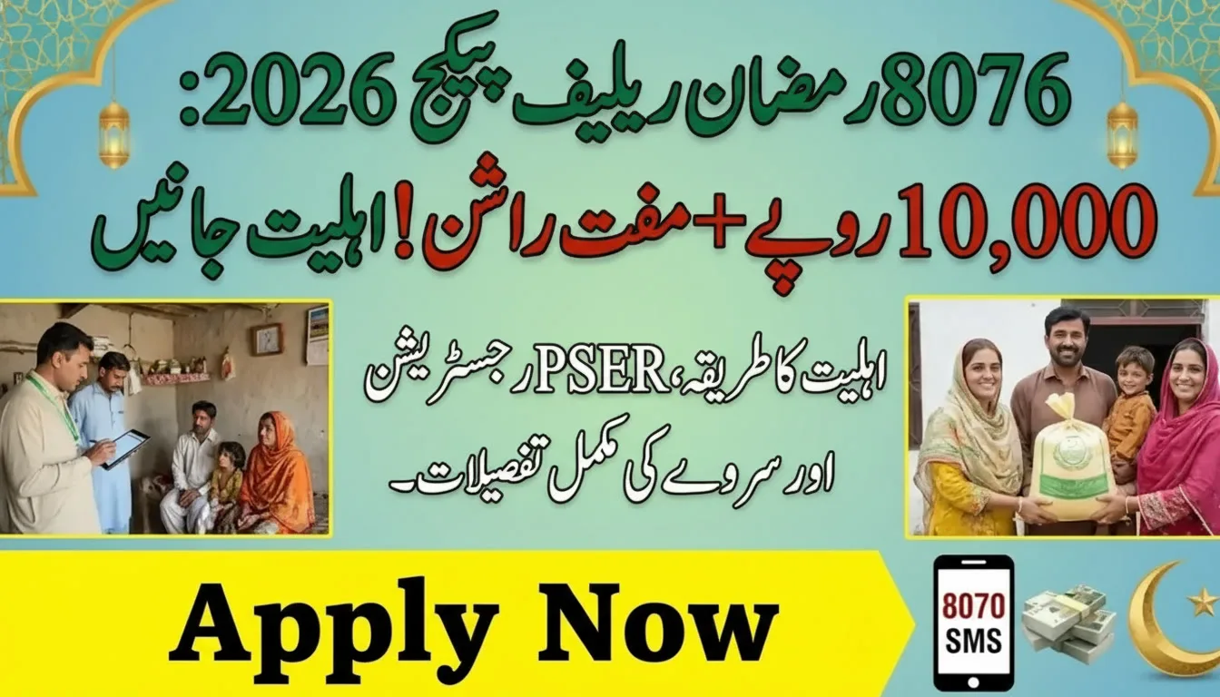 8070 Ramzan Relief Package 2026 Eligibility Criteria
